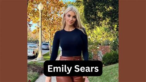 Emily Sears Bio, Wiki, Age, Net Worth, Boyfriend, Husband,